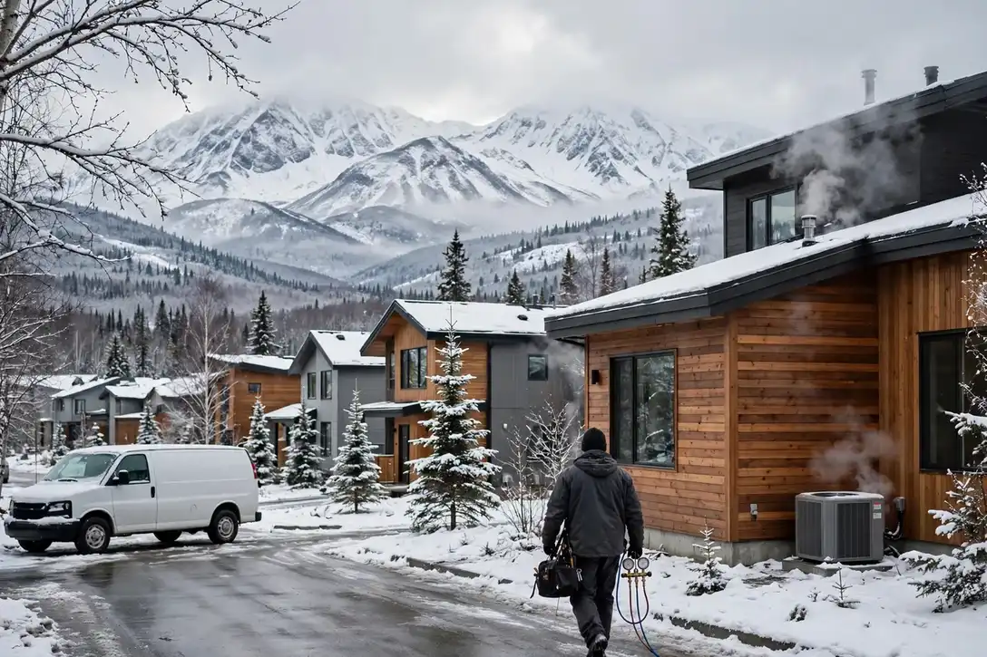 Anchorage, AK — the metro skyline and landscape