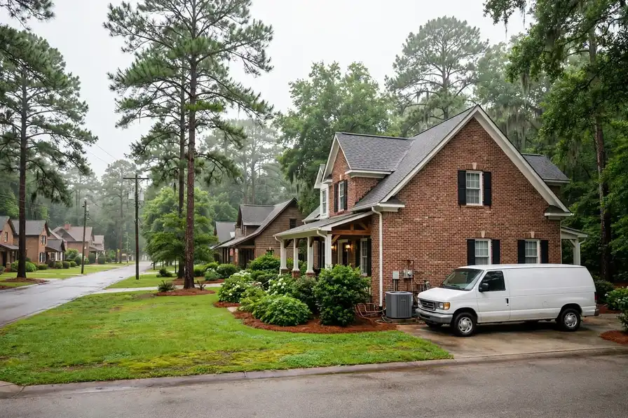Auburn, AL — the metro skyline and landscape