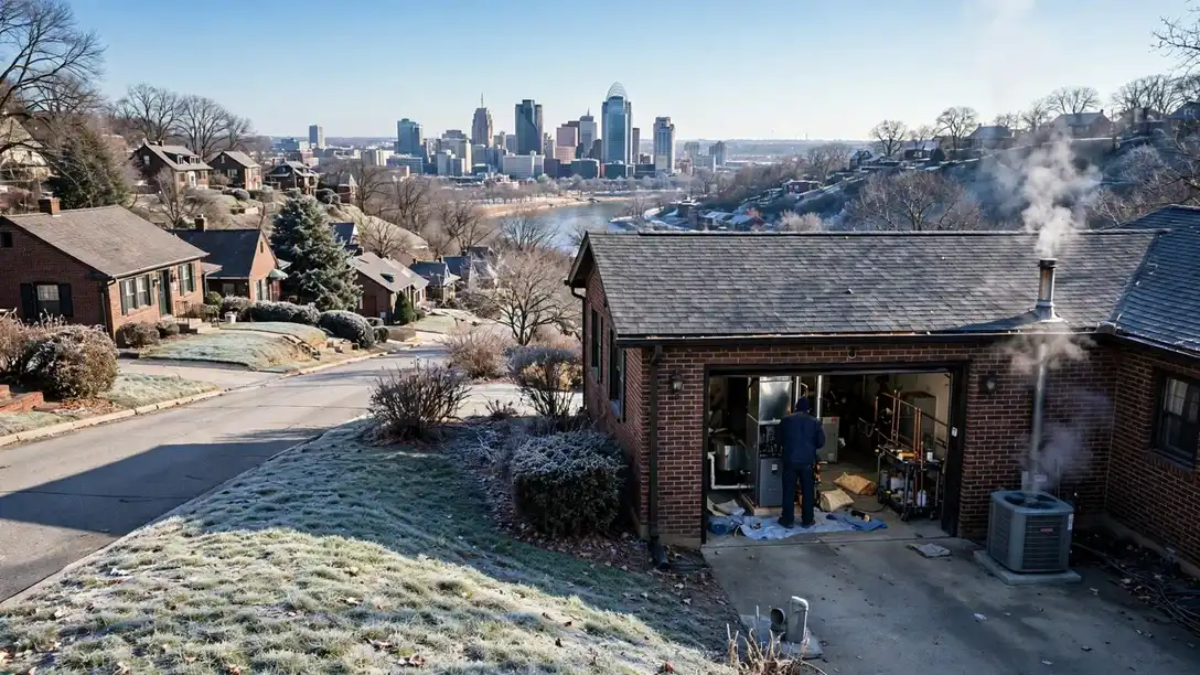 Cincinnati, OH — the metro skyline and landscape