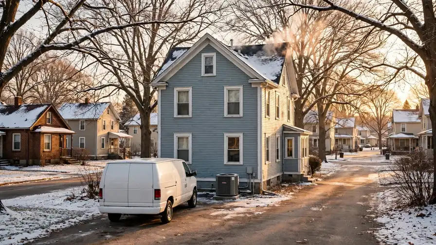 Flint, MI — the metro skyline and landscape