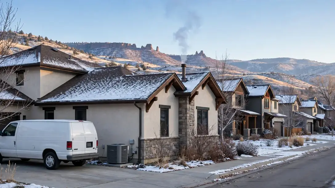 Fort Collins, CO — the metro skyline and landscape