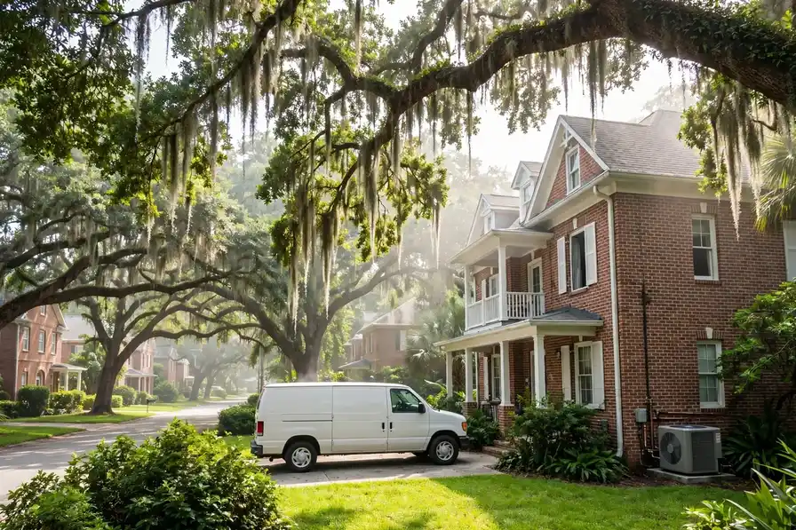 Houma, LA — the metro skyline and landscape