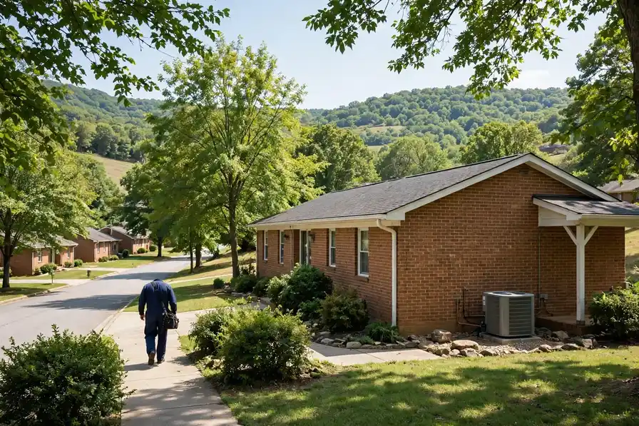 Johnson City, TN — the metro skyline and landscape