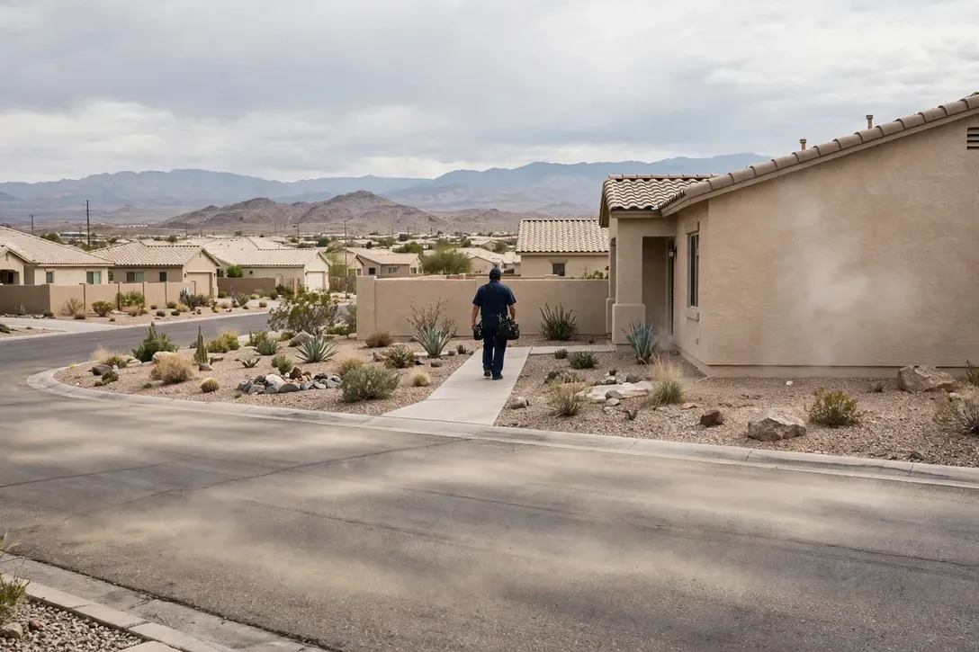 Las Vegas, NV — the metro skyline and landscape