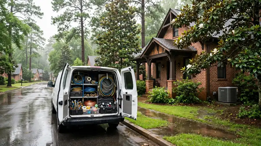 Macon, GA — the metro skyline and landscape
