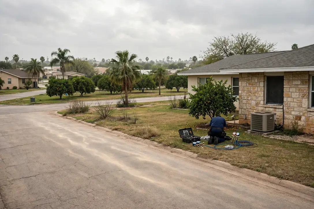 McAllen, TX — the metro skyline and landscape