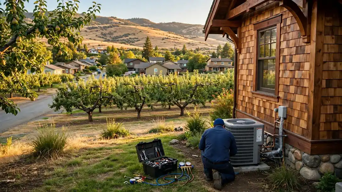 Medford, OR — the metro skyline and landscape