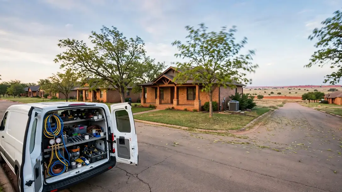 Oklahoma City, OK — the metro skyline and landscape