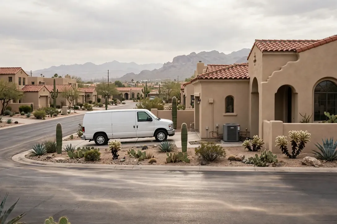 Phoenix, AZ — the metro skyline and landscape