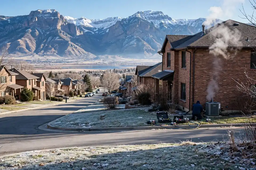 Provo, UT — the metro skyline and landscape