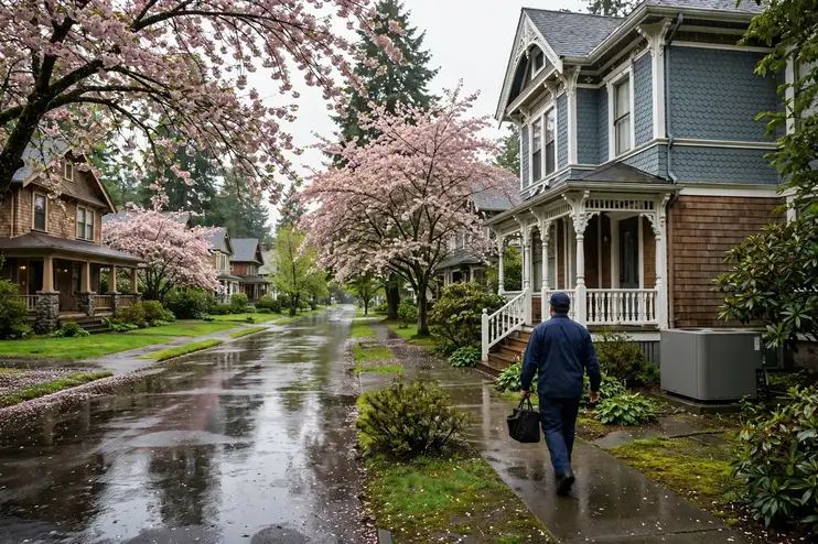 Salem, OR — the metro skyline and landscape