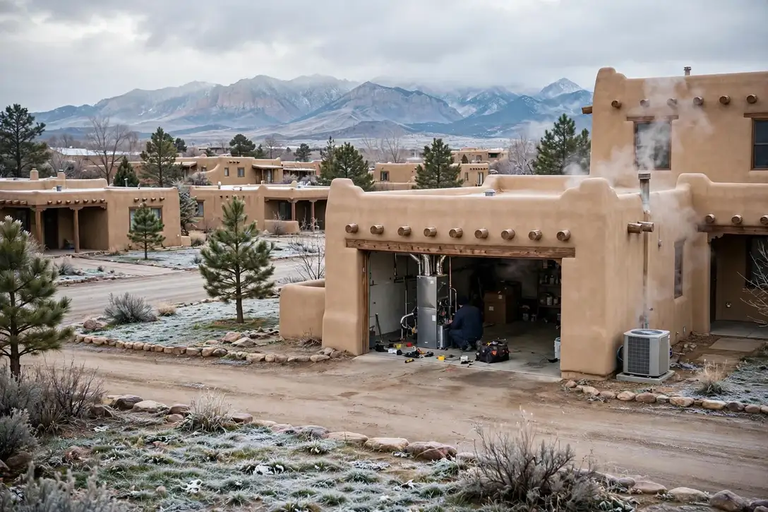 Santa Fe, NM — the metro skyline and landscape