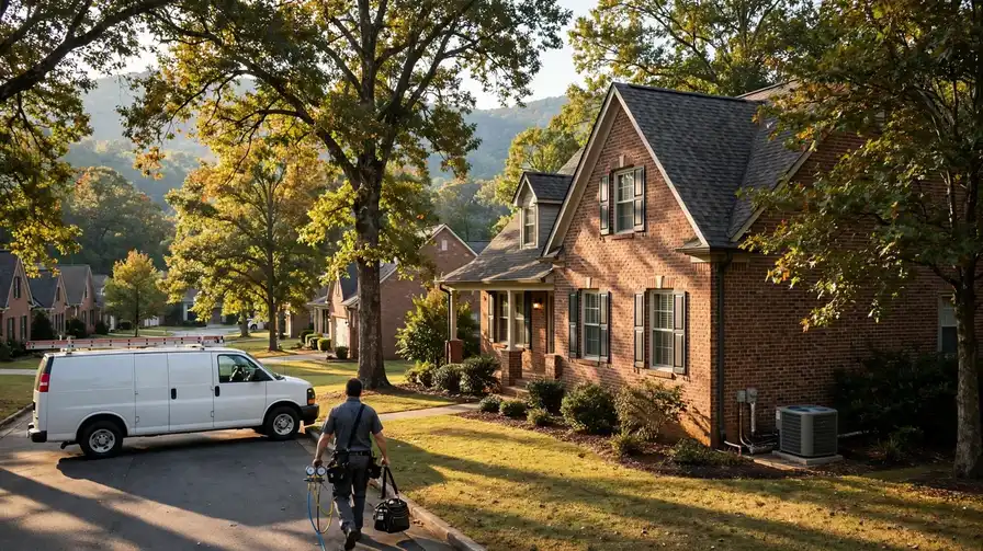 Spartanburg, SC — the metro skyline and landscape