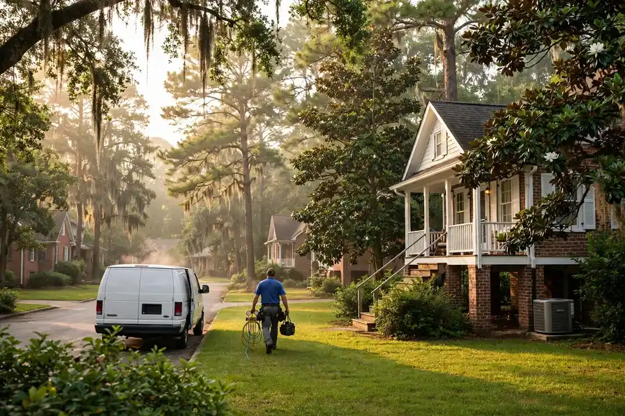 Valdosta, GA — the metro skyline and landscape