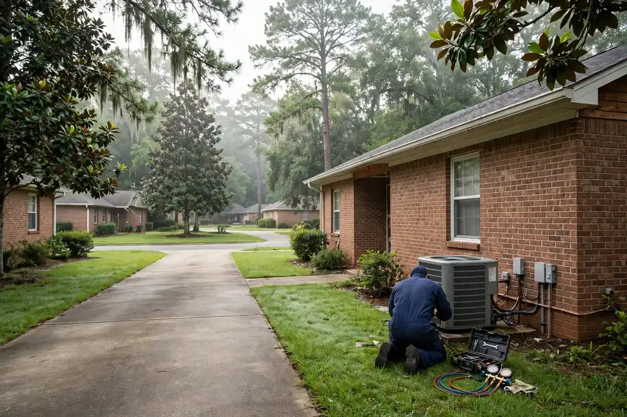Warner Robins, GA — the metro skyline and landscape