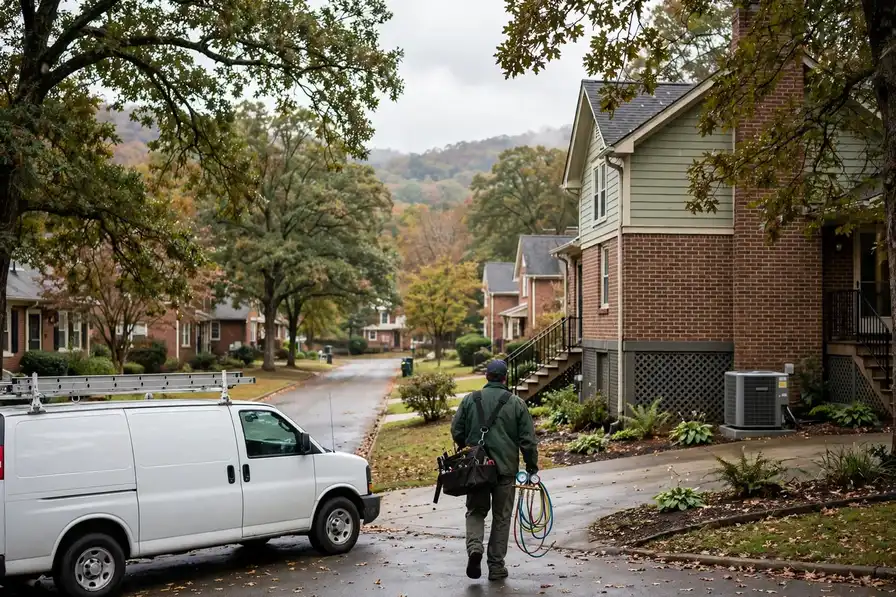 Winston-Salem, NC — the metro skyline and landscape